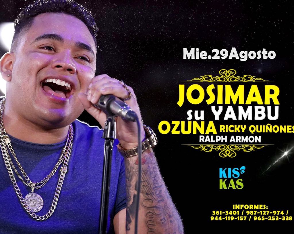 Entrada VIP al evento con Josimar y su Yambu