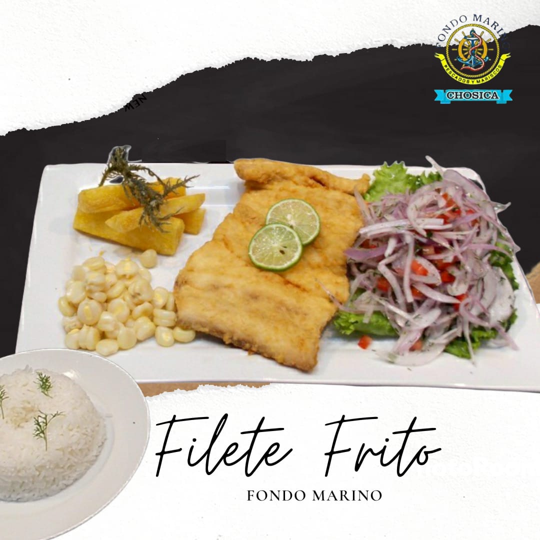 FILETE FRITO DE PESCADO FONDO MARINO