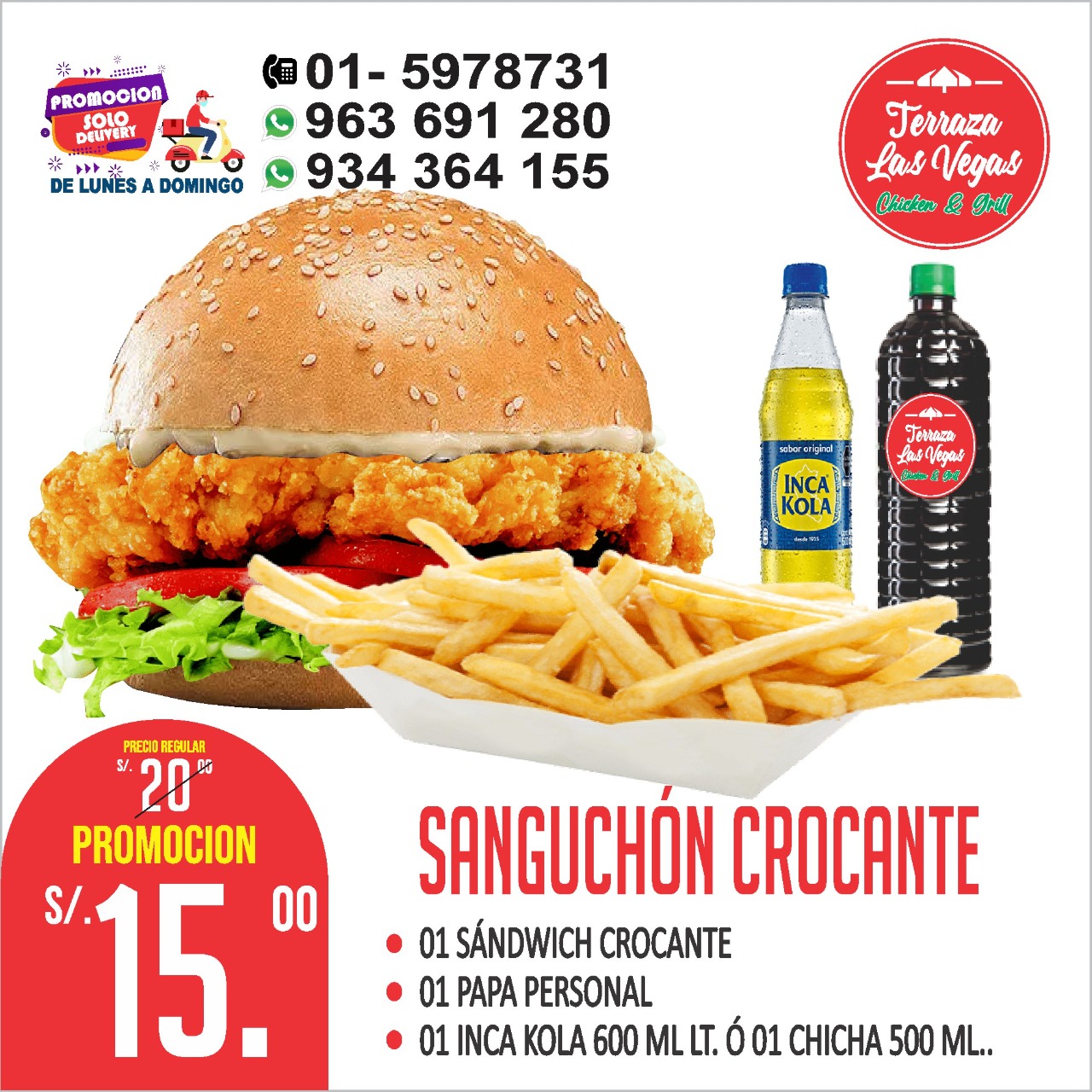 SANGUCHON CROCANTE